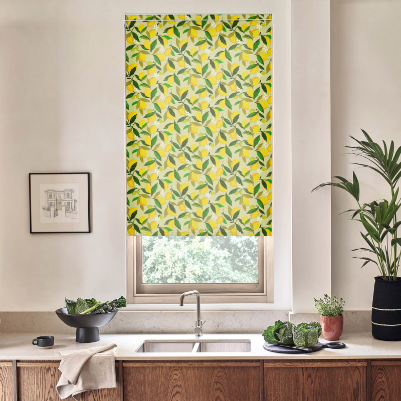Citrine Yellow Roller Blind