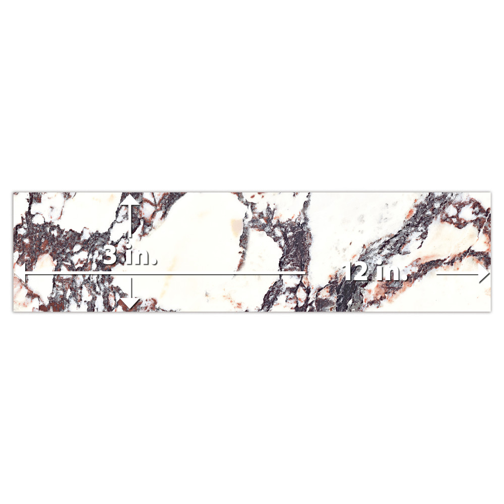 Touche Rubis 2-7/8 in. x 11-3/4 in. Porcelain Floor and Wall Tile