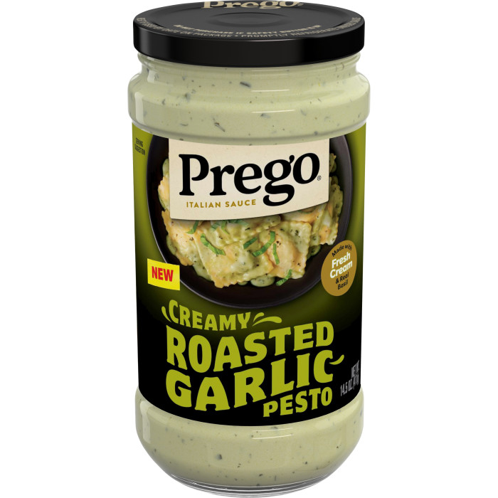 Creamy Roasted Garlic Pesto Sauce