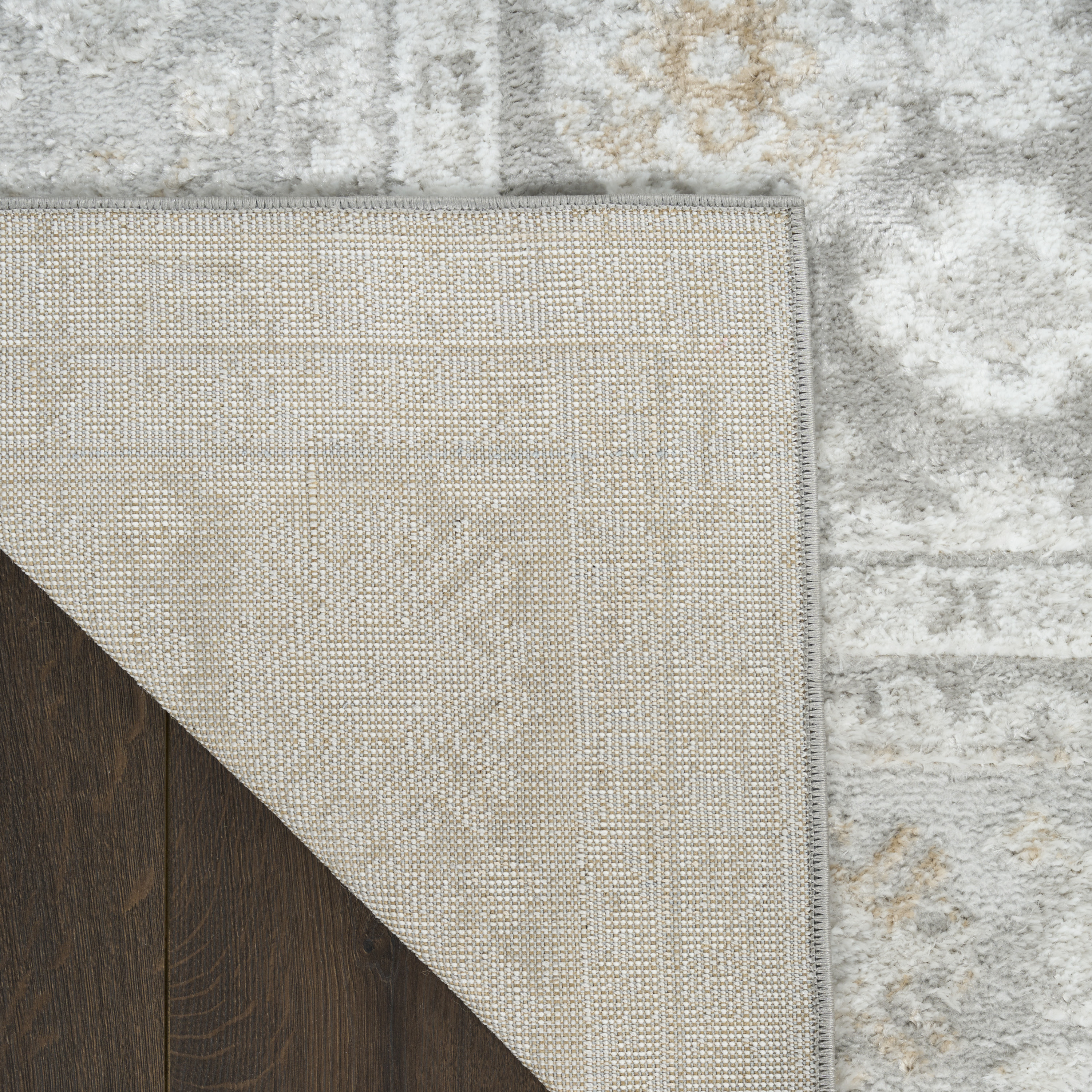 Nourison Dekor 2' x 4' Grey Vintage Indoor Rug