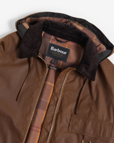 Highclere Waxed Jacket Bark-Muted