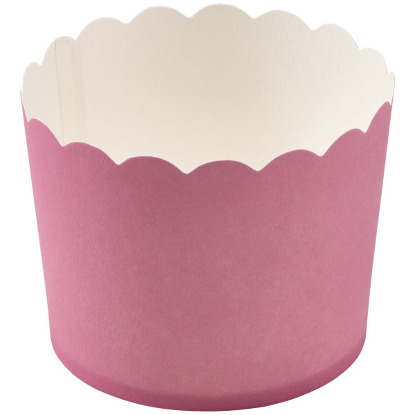 Sachet Pink Scalloped Baking Cups