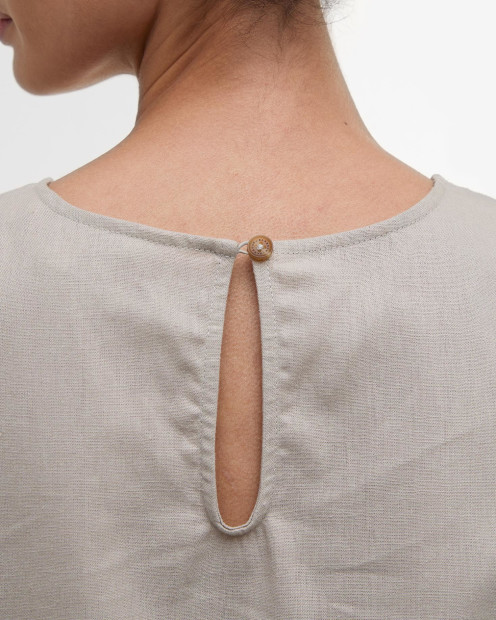 Lucy Sleeveless Blouse Light Sand