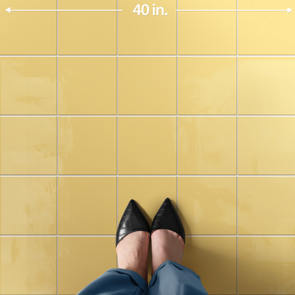 Monocolor Special Limon 7-7/8 in. x 7-7/8 in. Ceramic Floor and Wall Tile