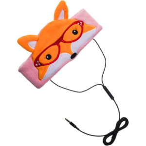 Auriculares con diadema de forro polar ajustable H1, Fox