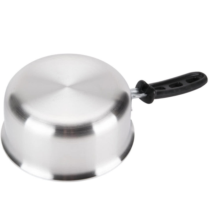 1 ½-quart Tribute® 3-ply saucepan with silicone TriVent™ handle