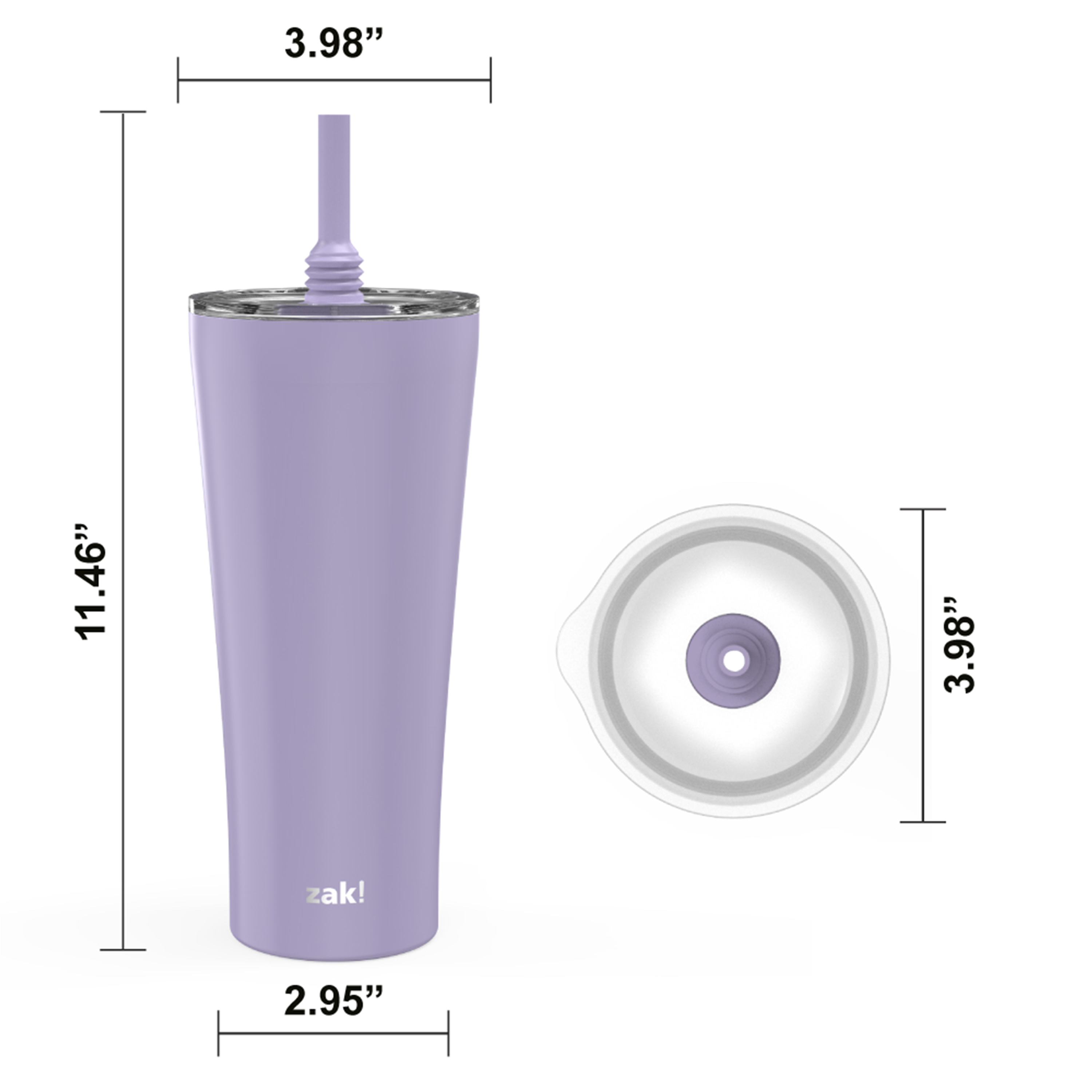 Alfalfa 30 ounce Vacuum Insulated Stainless Steel Tumbler, Lavender slideshow image 5 Alfalfa 30 ounce Vacuum Insulated Stainless Steel Tumbler, Lavender slideshow image 5