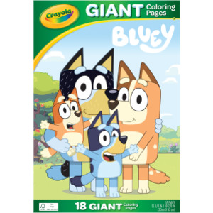 Giant Coloring Pages, Bluey