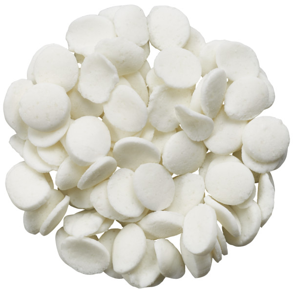 White Confetti - Red 3 Free Quins
