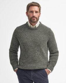 New Tyne Crew Neck Jumper Derby Tweed