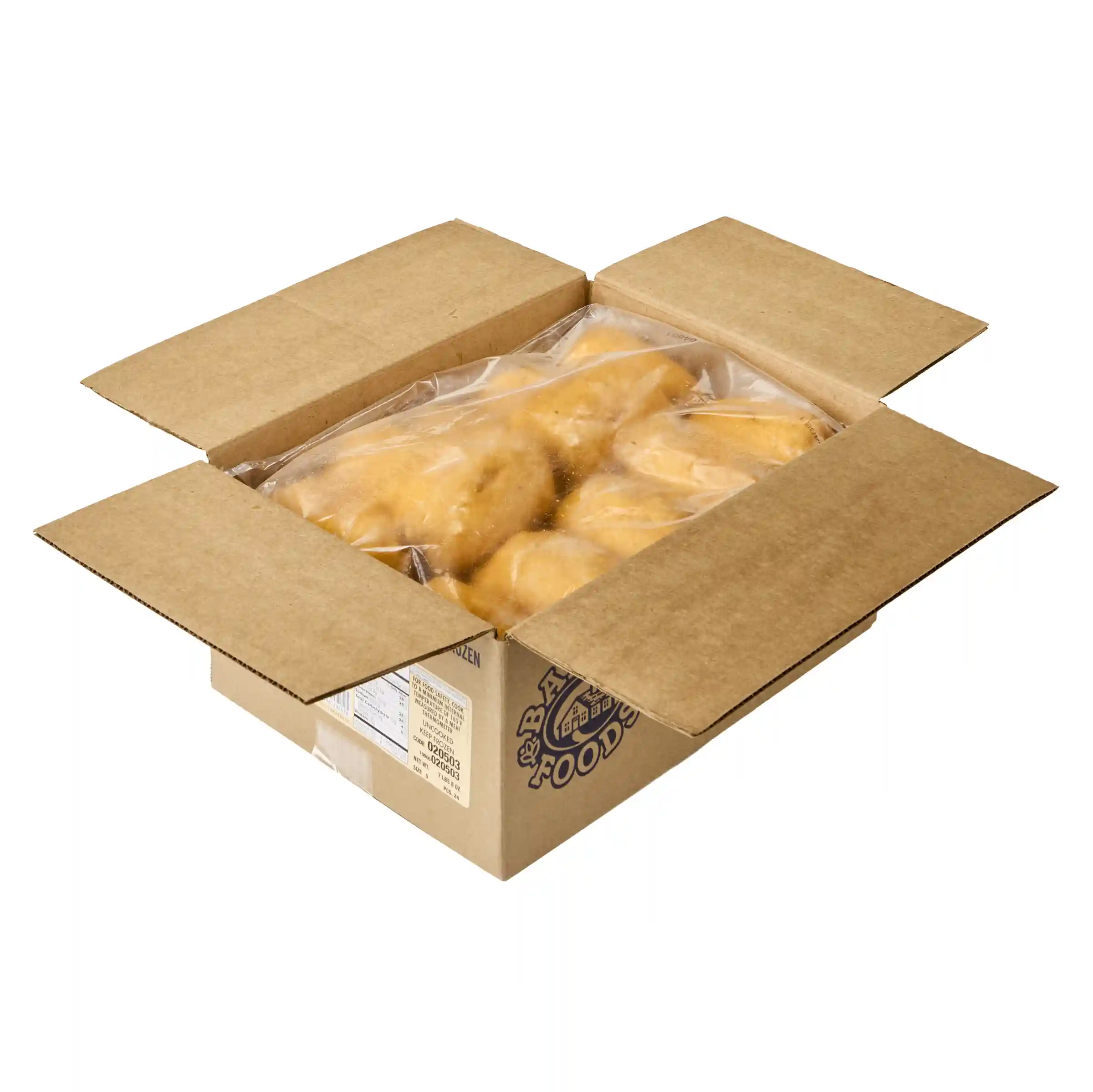 Barber Foods® Uncooked Breaded Cordon Bleu Boneless Stuffed Chicken Breasts 5 oz._image_4