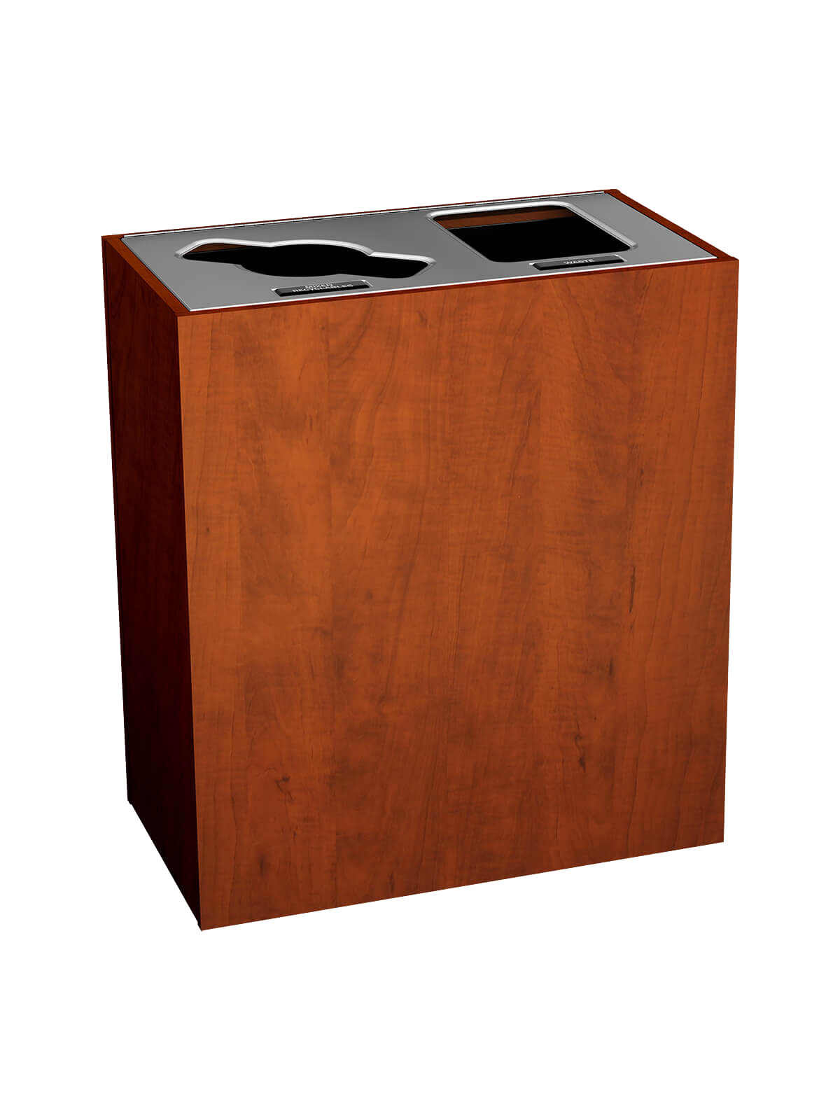 Busch Systems Aristata Series double in midsummer flame with mixed and full openings and lid labels