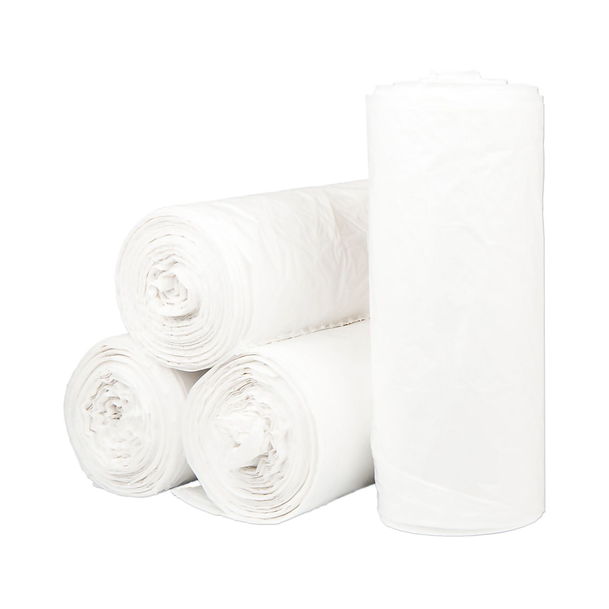 McKesson Extra Heavy Duty Trash Bags, White, 30-gallon Capacity