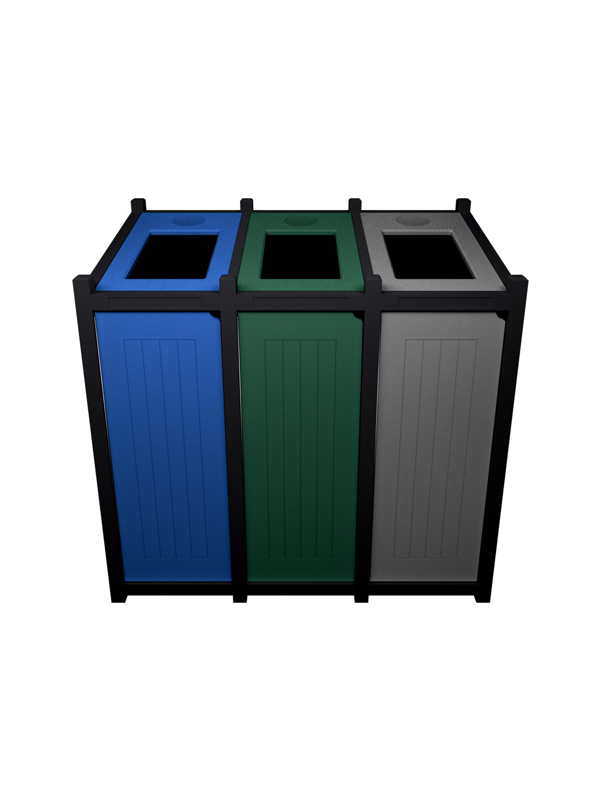 VENTURE – Triple – Unit – Full Openings – Black-Blue-Green-Grey