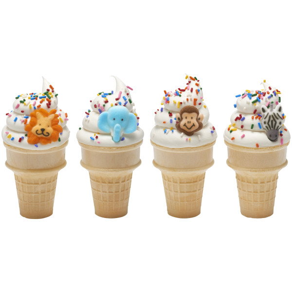 Jungle Animal Assortment Dec-Ons® Decorations
