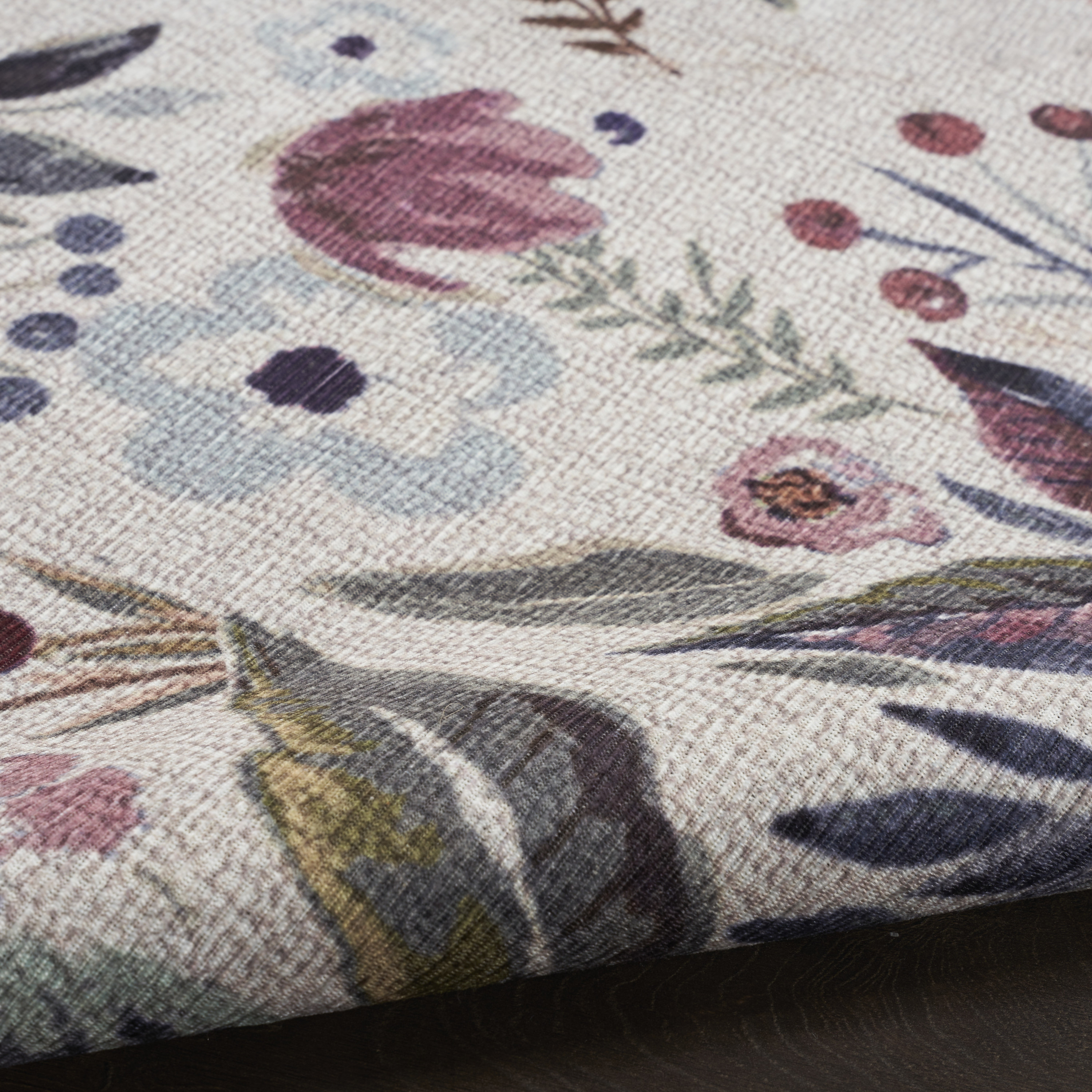 Nourison Nourison Washables 2'2" x 8' Ivory Pink Vintage Indoor Rug