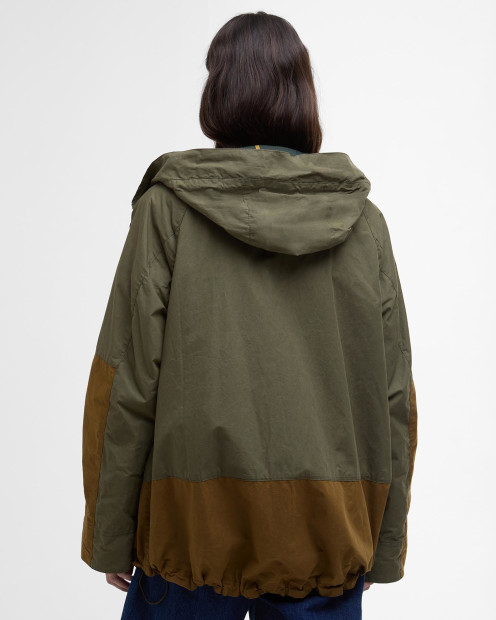 Hayley Showerproof Jacket Dusky Green/Breen/Ancient Tartan