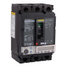 PowerPact™ Molded Case Circuit Breaker H-Frame 18 kA 3-Pole Micrologic 6.2A 600V ac 6.4 H x 4.12 W x 4.36 D in.