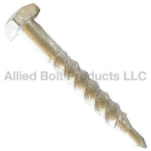 1/2" X 4-1/2" SQUARE HEAD TWIST DRIVE SCREW DRIVE POINT