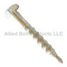 1/2" X 4-1/2" SQUARE HEAD TWIST DRIVE SCREW DRIVE POINT