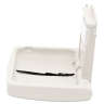 Rubbermaid Commercial, Baby Changing Station, Horizontal, Platinum