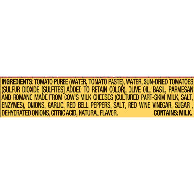 Classico Signature Recipes Sun-Dried Tomato Pesto Sauce & Spread, 8.1 oz Jar