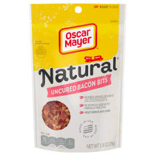Oscar Mayer Natural Selects Ready to Serve Real Uncured Bacon Bits, 2.8 oz Bag