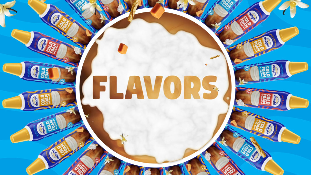 thumbnail video image 2 of International Delight Caramel Macchiato Cold Foam Coffee Creamer, 14 oz Can, 2 of 15