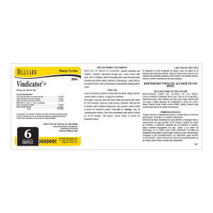 Label RTU Ars 806 Vindicator+