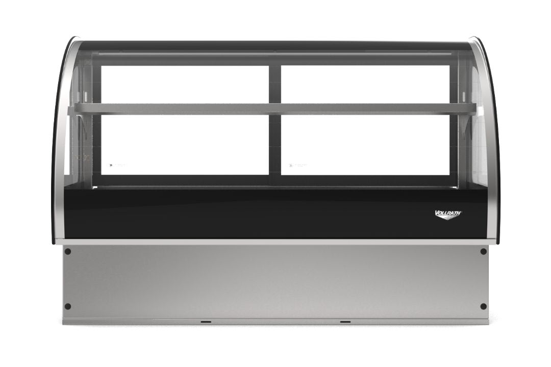 48-inch-wide 120-volt curved-glass drop-in Refrigerated display case with rear access