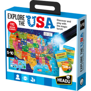 Explore the USA Puzzle Game