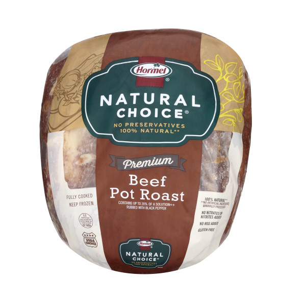 NATURAL CHOICE(r) BEEF POT ROAST, 2PC . C1CB - Front Center Inner Pack (Hi Res)