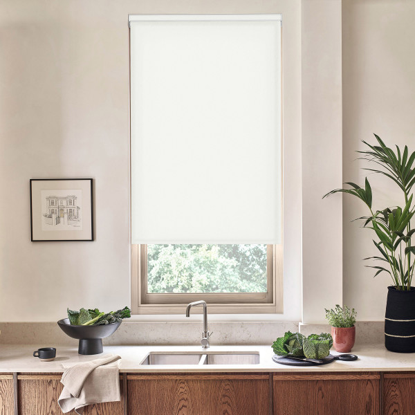 Florence White Roller Blind