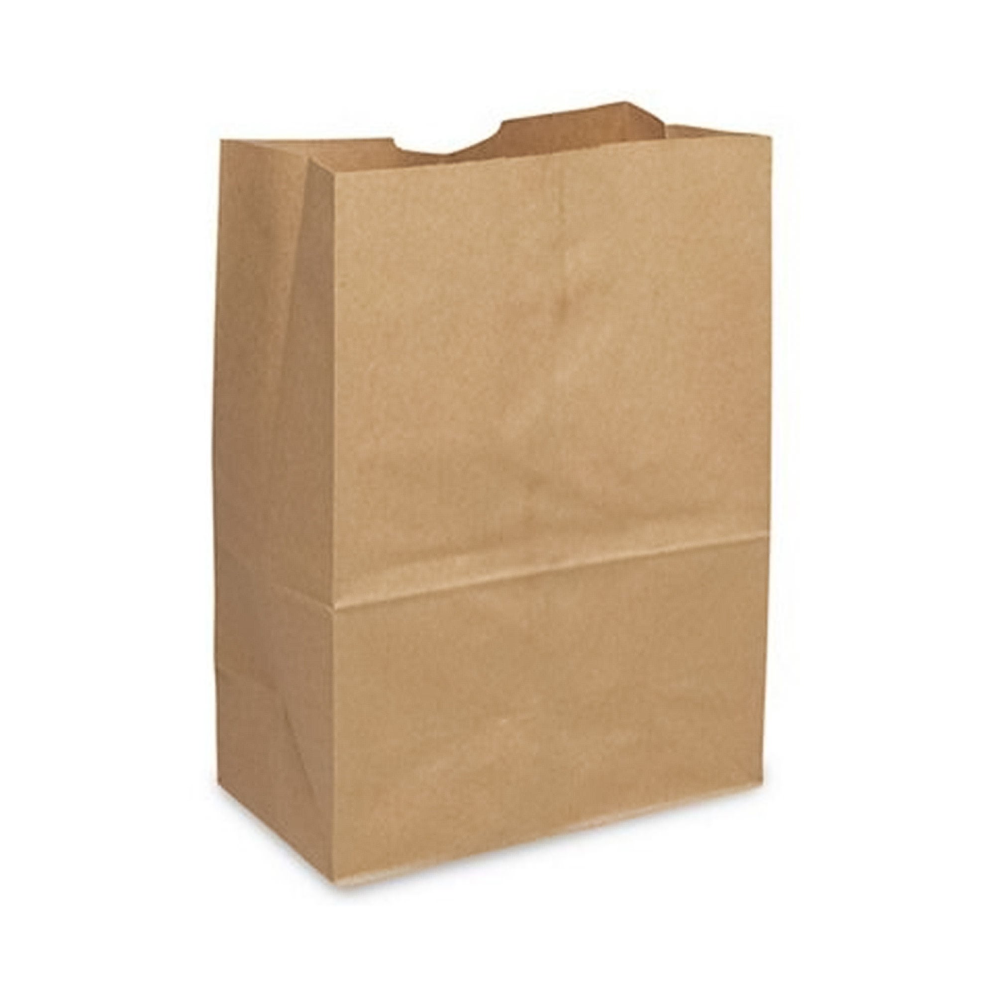 Brown Kraft Paper Grocery Bag, 7 x 12 x 17 Inch