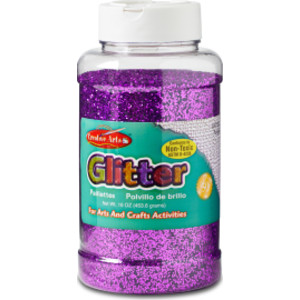 Creative Arts by Charles Leonard Glitter, 16 oz. Bottle, Purple
