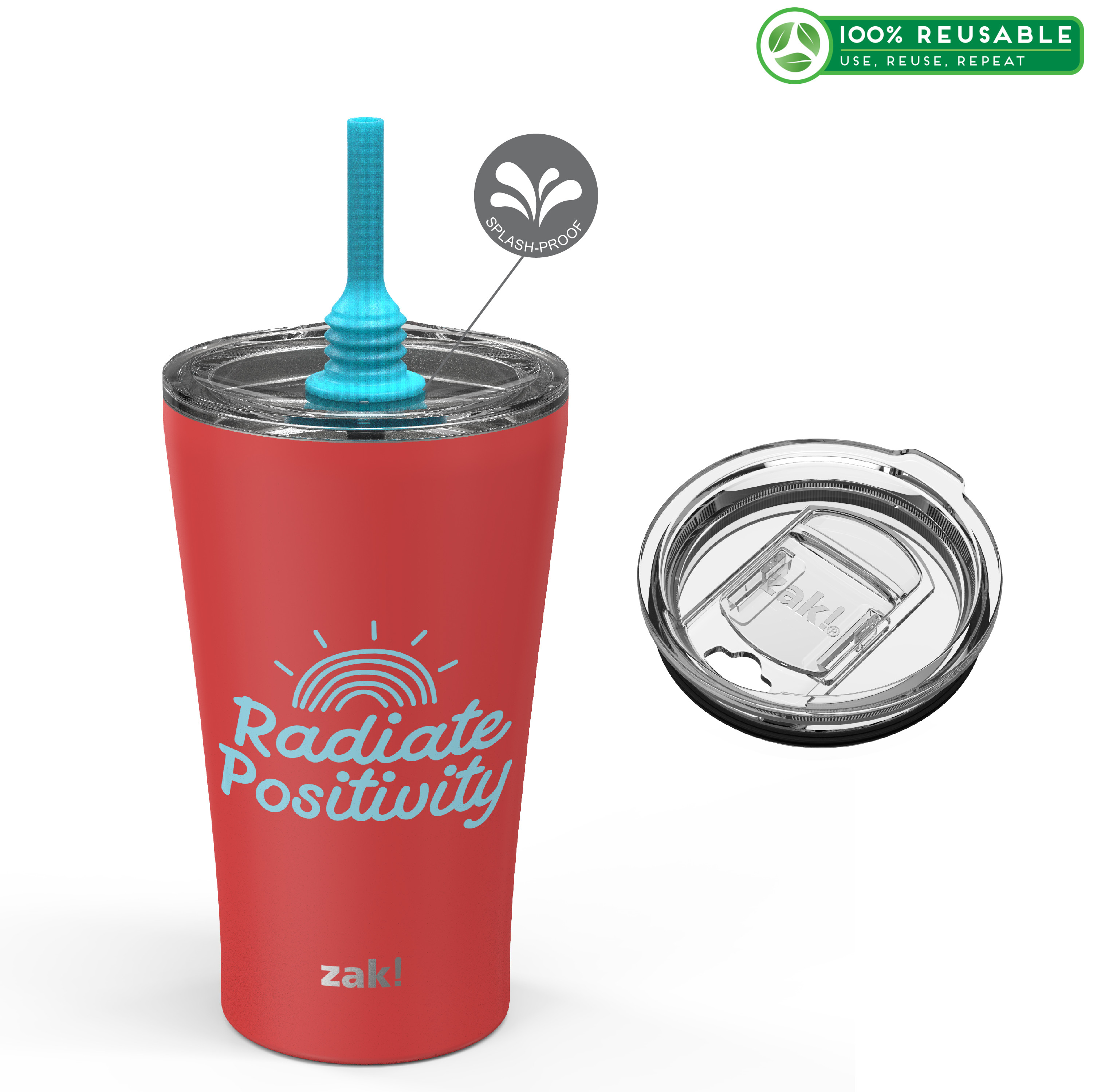 Alfalfa 20 ounce Insulated Tumbler, Red slideshow image 1 Alfalfa 20 ounce Insulated Tumbler, Red slideshow image 1