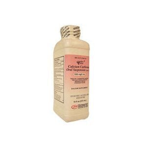 Quality Value Calcium Carbonate Suspension for Antacid & Calcium Supplementation