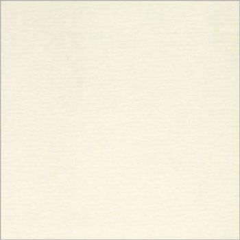 Beige fabric roller blind, lowered, smooth slightly textured surface with a narrow grey frame; blocking light and casting diffuse, soft illumination in a neutral, evenly lit interior.