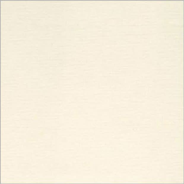Beige fabric roller blind, lowered, smooth slightly textured surface with a narrow grey frame; blocking light and casting diffuse, soft illumination in a neutral, evenly lit interior.