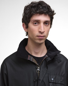 Editor Waxed Jacket Black