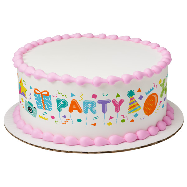 Happy Place Variety PhotoCake® Edible Image® Strips