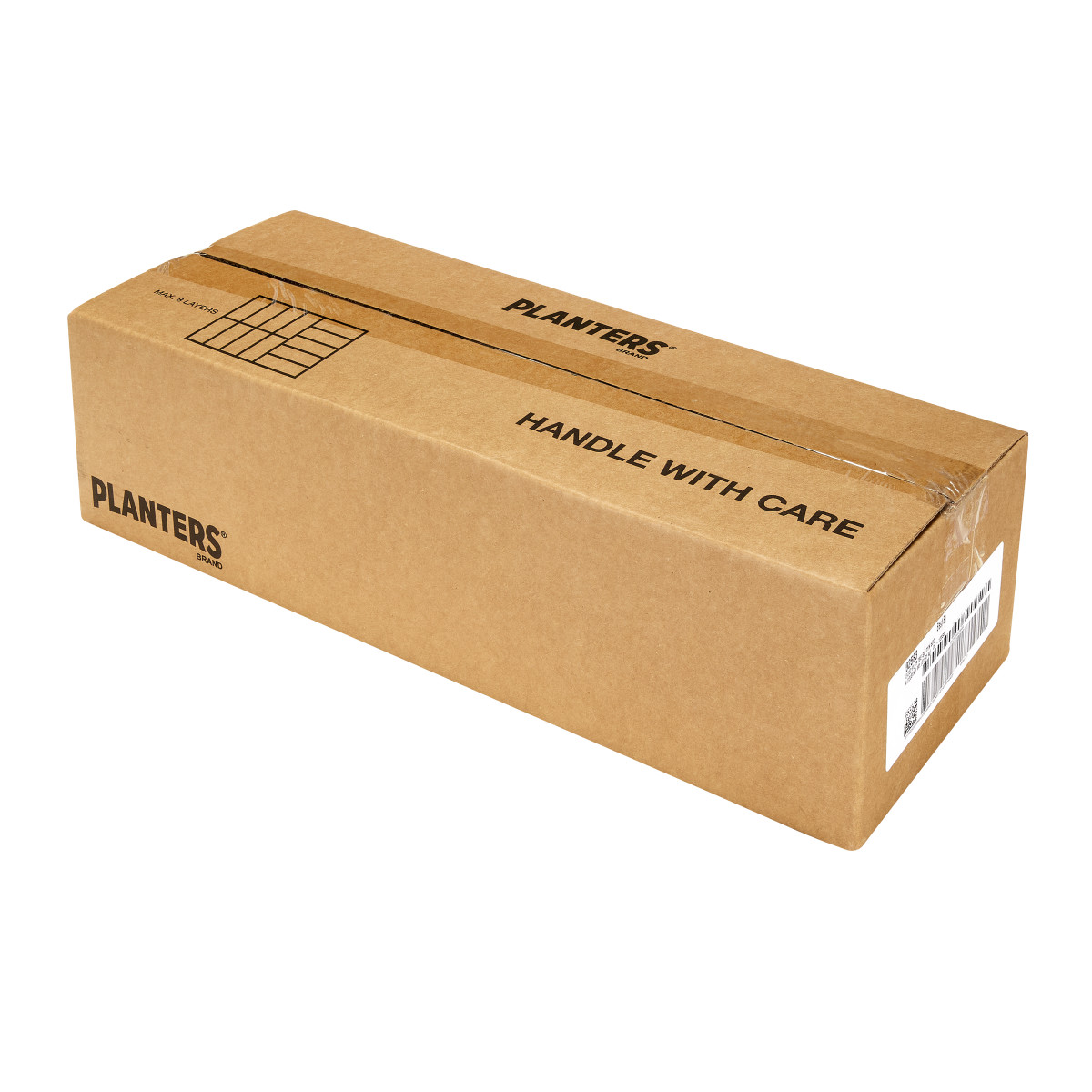 PLANTERS(r) Sweet Cayenne BBQ Cashews Tube 30/2.25oz . C1RA - Front Right Closed Case (Hi Res)