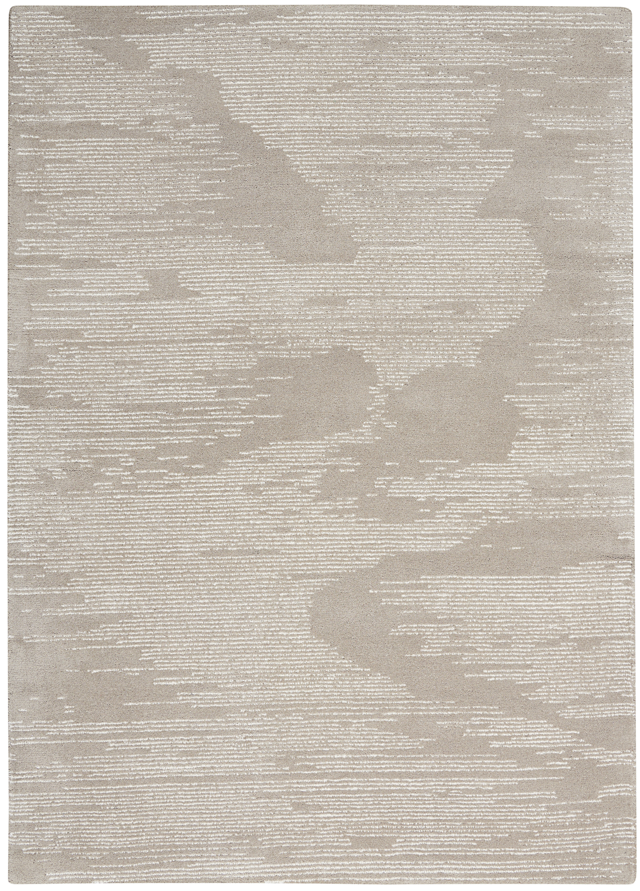 Michael Amini Ma30 Star 4' x 6' Taupe/Ivory Modern Indoor Rug