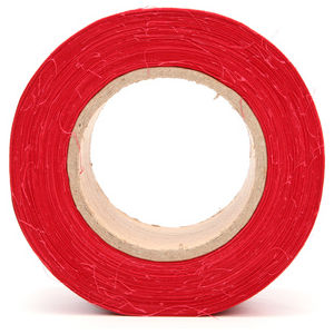 Danger Tape, Cotton Fabric, 3 in. x 150 ft., Red