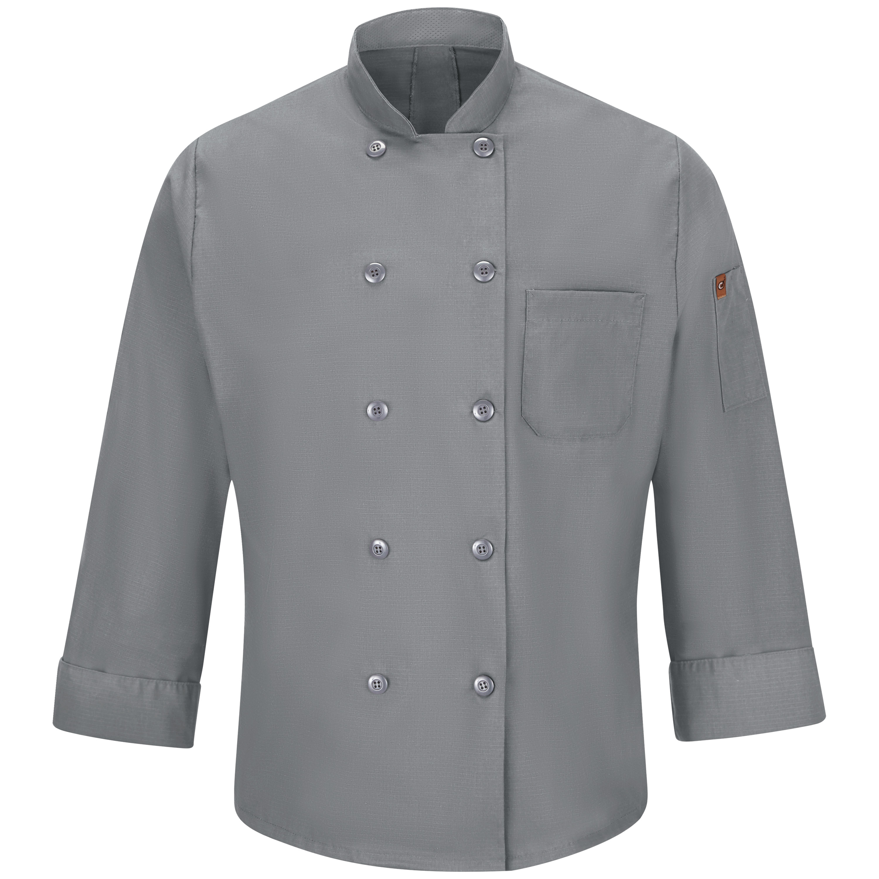 Red Kap Men's Chef Coat with OilBlok + MIMIX - Picture 15 of 22