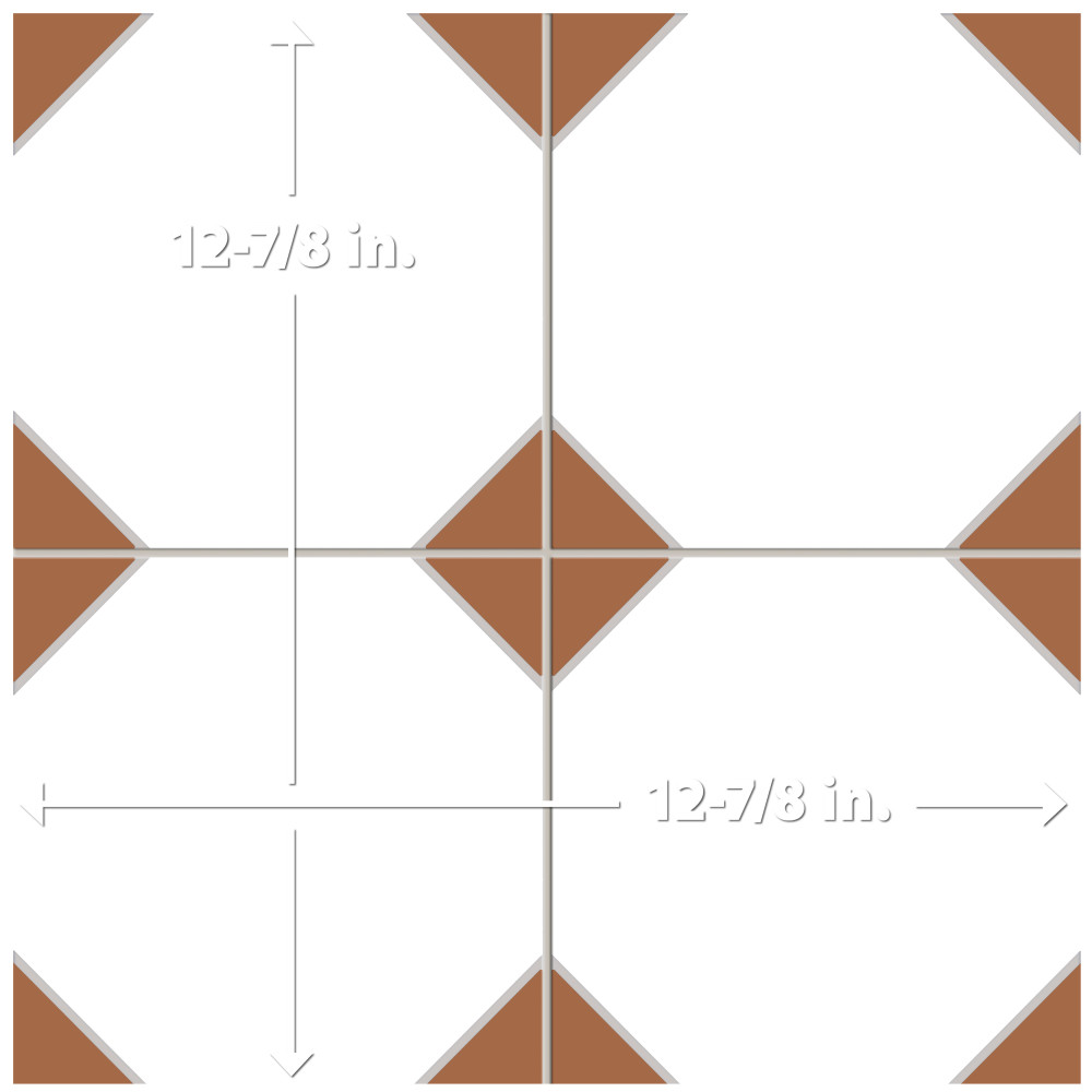 Canterbury Terra 12-7/8 in. x 12-7/8 in. Porcelain Floor and Wall Tile