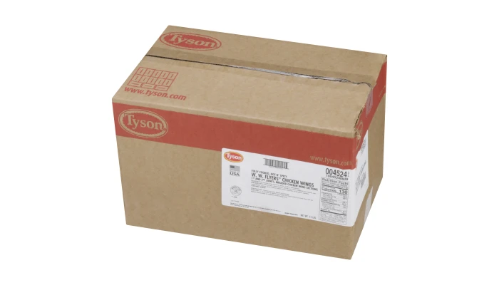 Tyson® W.W. Flyers® Fully Cooked Breaded Hot & Spicy Bone-In Chicken Wing Sections, Small_image_5
