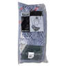 Rubbermaid Commercial, Web Foot®, Blend Looped-End Wet Mop Head with 5" Headband, 20 oz, Blue
