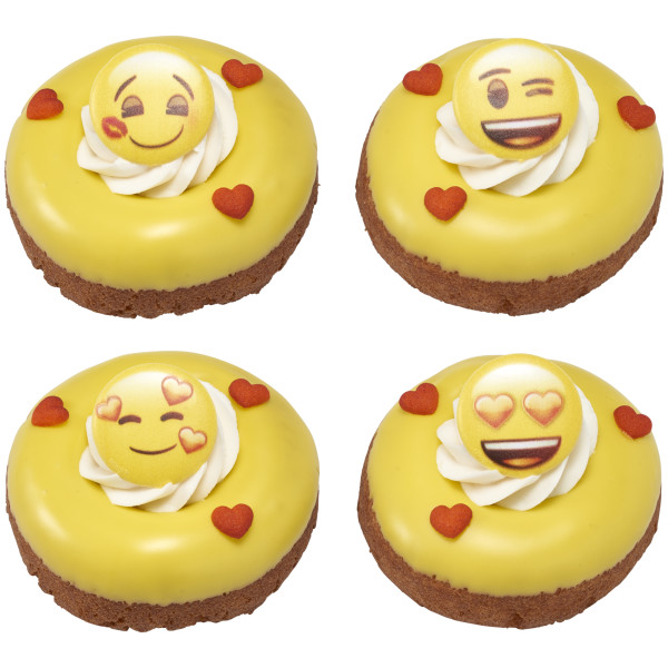 emoji™ Heart Assortment Cupcake Rings
