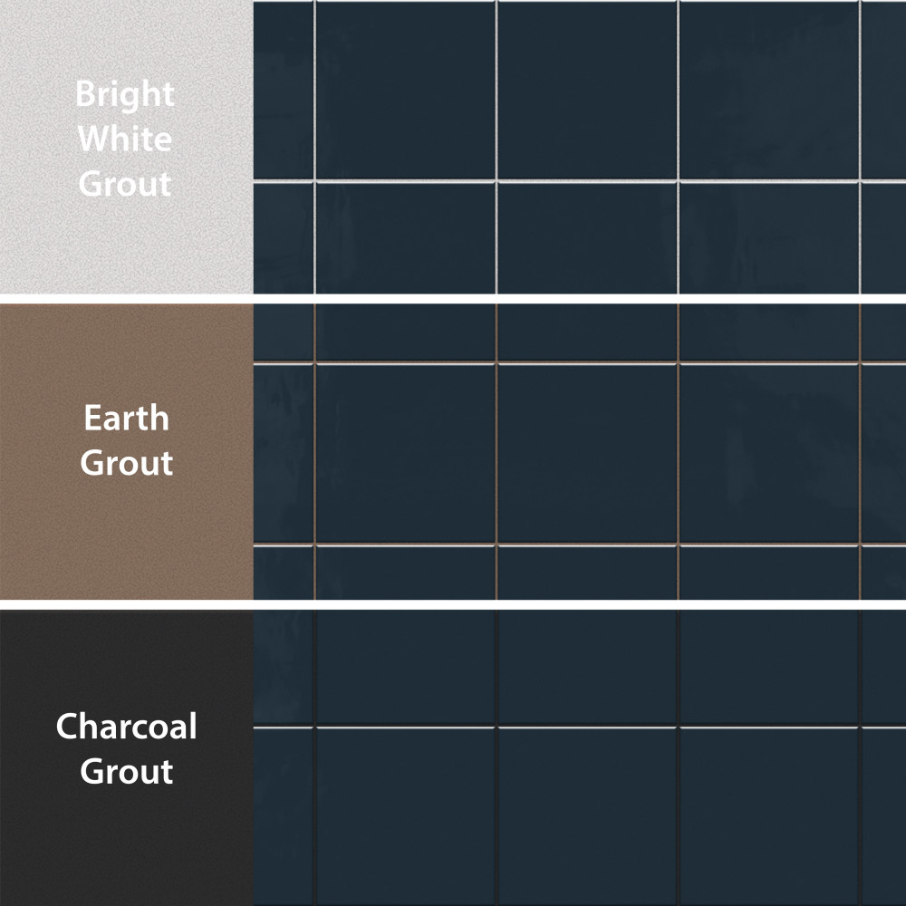 Monocolor Premium Noche 7-7/8 in. x 7-7/8 in. Ceramic Floor and Wall Tile